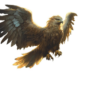 Fantasy Gryphon Vinyl Car Decal Sticker – Waterproof & UV-Resistant 8"