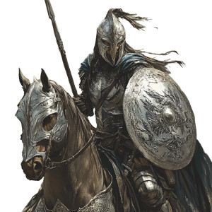 Elf Soldier Portrait Vinyl Car Decal Sticker – Waterproof & UV-Resistant 8"