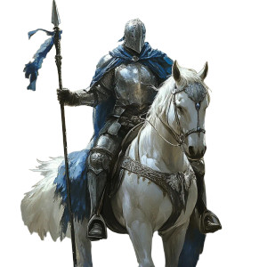 Fantasy Commander Vinyl Car Decal Sticker – Waterproof & UV-Resistant 8"