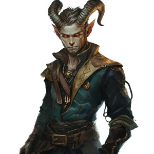 Retired Tiefling Farmer Vinyl Car Decal Sticker – Waterproof & UV-Resistant 8"