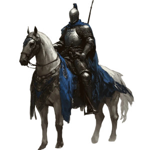 Saracen Knight Vinyl Car Decal Sticker – Waterproof & UV-Resistant 8"