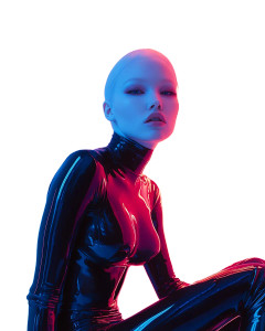 Albino Neon Muse Vinyl Car Decal Sticker – Waterproof & UV-Resistant 8" Albino Neon Muse Vinyl Car Decal Sticker – Waterproof & UV-Resistant 8"