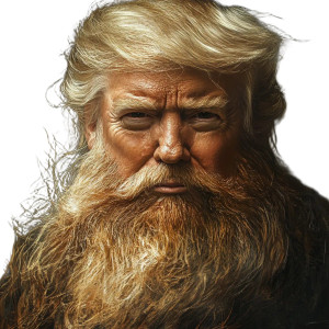 Bearded Donald Trump Vinyl Car Decal Sticker – Waterproof & UV-Resistant 8" Bearded Donald Trump Vinyl Car Decal Sticker – Waterproof & UV-Resistant 8"