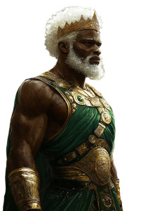 Cosmic Afro King V2 Vinyl Car Decal Sticker – Waterproof & UV-Resistant 8"