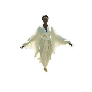 Lauryn Hill Afrofuturist Vinyl Car Decal Sticker – Waterproof & UV-Resistant 8"