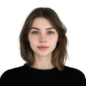 Young Woman Portrait V14 Vinyl Car Decal Sticker – Waterproof & UV-Resistant 8" Young Woman Portrait V14 Vinyl Car Decal Sticker – Waterproof & UV-Resistant 8"