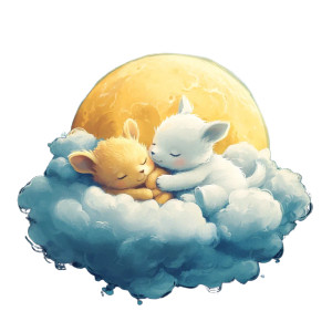Sleeping Baby Animals Vinyl Car Decal Sticker – Waterproof & UV-Resistant 8"