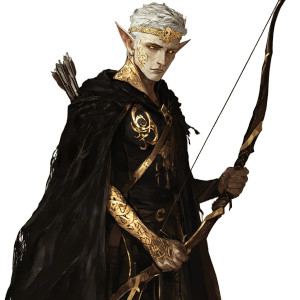 Elf Wizard Portrait V2 Vinyl Car Decal Sticker – Waterproof & UV-Resistant 8"