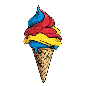 Colorful Gelato Cone Vinyl Car Decal Sticker – Waterproof & UV-Resistant 8" Colorful Gelato Cone Vinyl Car Decal Sticker – Waterproof & UV-Resistant 8"