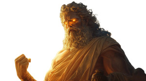 Zeus On Olympus V5 Vinyl Car Decal Sticker – Waterproof & UV-Resistant 8"