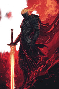 Mystic Space Warrior Vinyl Car Decal Sticker – Waterproof & UV-Resistant 8"