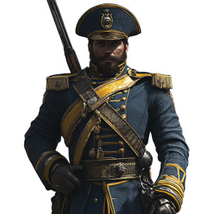 Napoleonic Soldier V3 Vinyl Car Decal Sticker – Waterproof & UV-Resistant 8" Napoleonic Soldier V3 Vinyl Car Decal Sticker – Waterproof & UV-Resistant 8"