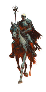 Undead Knight Rider V2 Vinyl Car Decal Sticker – Waterproof & UV-Resistant 8"