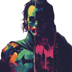 Dark Knight Boho Vinyl Car Decal Sticker – Waterproof & UV-Resistant 8"