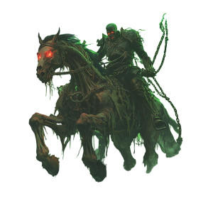 Headless Horsemen Vinyl Car Decal Sticker – Waterproof & UV-Resistant 8"