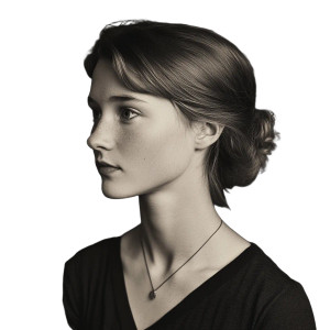 Elegant Portrait Vinyl Car Decal Sticker – Waterproof & UV-Resistant 8" Elegant Portrait Vinyl Car Decal Sticker – Waterproof & UV-Resistant 8"