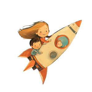Space Family Adventure Vinyl Car Decal Sticker – Waterproof & UV-Resistant 8" Space Family Adventure Vinyl Car Decal Sticker – Waterproof & UV-Resistant 8"