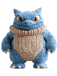 Feraligatr Sweater Model Vinyl Car Decal Sticker – Waterproof & UV-Resistant 8"
