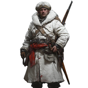 Russian Partisan Elf Vinyl Car Decal Sticker – Waterproof & UV-Resistant 8"