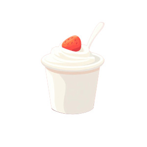 Yogurt Cup Illustration Vinyl Car Decal Sticker – Waterproof & UV-Resistant 8" Yogurt Cup Illustration Vinyl Car Decal Sticker – Waterproof & UV-Resistant 8"