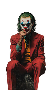 Joker Comic Collage Vinyl Car Decal Sticker – Waterproof & UV-Resistant 8"