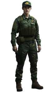 Forest Ranger Vinyl Car Decal Sticker – Waterproof & UV-Resistant 8"