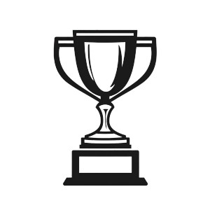 Sports Trophy Icon Vinyl Car Decal Sticker – Waterproof & UV-Resistant 8" Sports Trophy Icon Vinyl Car Decal Sticker – Waterproof & UV-Resistant 8"