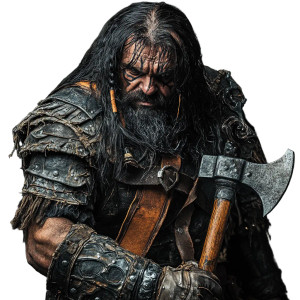 Dwarf Warrior V26 Vinyl Car Decal Sticker – Waterproof & UV-Resistant 8"