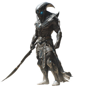 Void Spawn Warrior Vinyl Car Decal Sticker – Waterproof & UV-Resistant 8"