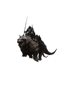 Dark Fantasy Rider V4 Vinyl Car Decal Sticker – Waterproof & UV-Resistant 8"