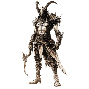 Fantasy Western Demon Vinyl Car Decal Sticker – Waterproof & UV-Resistant 8" Fantasy Western Demon Vinyl Car Decal Sticker – Waterproof & UV-Resistant 8"