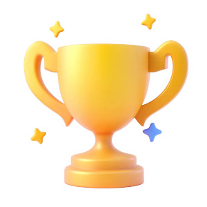 3D Trophy Icon V10 Vinyl Car Decal Sticker – Waterproof & UV-Resistant 8" 3D Trophy Icon V10 Vinyl Car Decal Sticker – Waterproof & UV-Resistant 8"
