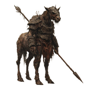 Undead Centaur Warrior Vinyl Car Decal Sticker – Waterproof & UV-Resistant 8"