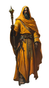 Elven Desert Priest Vinyl Car Decal Sticker – Waterproof & UV-Resistant 8"