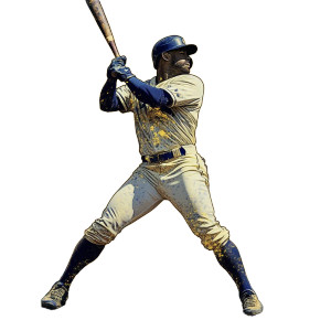 Baseball Card Design Vinyl Car Decal Sticker – Waterproof & UV-Resistant 8"