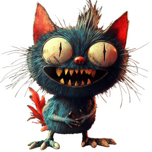 Cat-Parrot Hybrid Vinyl Car Decal Sticker – Waterproof & UV-Resistant 8" Cat-Parrot Hybrid Vinyl Car Decal Sticker – Waterproof & UV-Resistant 8"