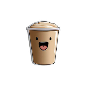 Coffee Mug Sticker Vinyl Car Decal Sticker – Waterproof & UV-Resistant 8" Coffee Mug Sticker Vinyl Car Decal Sticker – Waterproof & UV-Resistant 8"