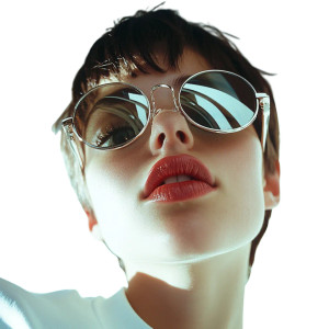 Stylish Teen Portrait Vinyl Car Decal Sticker – Waterproof & UV-Resistant 8" Stylish Teen Portrait Vinyl Car Decal Sticker – Waterproof & UV-Resistant 8"