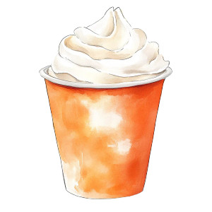 Whipped Cream Carton Vinyl Car Decal Sticker – Waterproof & UV-Resistant 8"