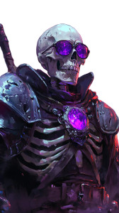 Skeleton Warrior V26 Vinyl Car Decal Sticker – Waterproof & UV-Resistant 8"