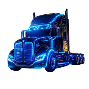 Futuristic Led Truck Vinyl Car Decal Sticker – Waterproof & UV-Resistant 8" Futuristic Led Truck Vinyl Car Decal Sticker – Waterproof & UV-Resistant 8"