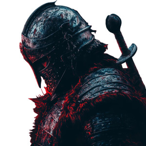 Fierce Warrior Pfp Vinyl Car Decal Sticker – Waterproof & UV-Resistant 8"