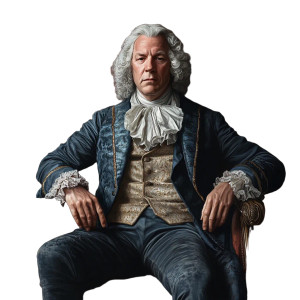 17Th Century Gentleman Vinyl Car Decal Sticker – Waterproof & UV-Resistant 8"