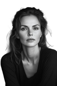 Monochrome Portrait V2 Vinyl Car Decal Sticker – Waterproof & UV-Resistant 8" Monochrome Portrait V2 Vinyl Car Decal Sticker – Waterproof & UV-Resistant 8"