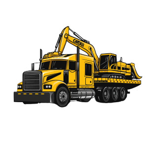 Cargo Taxi Logo Vinyl Car Decal Sticker – Waterproof & UV-Resistant 8"