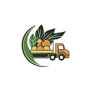 Stylized Truck Logo V2 Vinyl Car Decal Sticker – Waterproof & UV-Resistant 8"