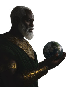 Zeus In Armor V2 Vinyl Car Decal Sticker – Waterproof & UV-Resistant 8"