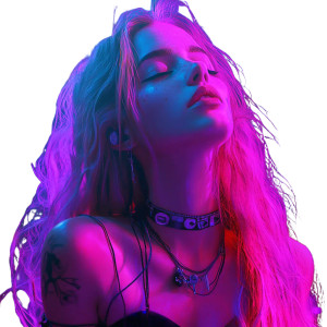 Rave Girl Enjoying Vinyl Car Decal Sticker – Waterproof & UV-Resistant 8" Rave Girl Enjoying Vinyl Car Decal Sticker – Waterproof & UV-Resistant 8"