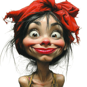 Funny Streetwear Caricature Vinyl Car Decal Sticker – Waterproof & UV-Resistant 8"