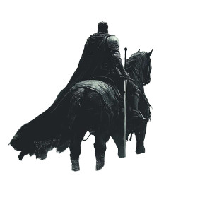 Horse Riding Knight Vinyl Car Decal Sticker – Waterproof & UV-Resistant 8" Horse Riding Knight Vinyl Car Decal Sticker – Waterproof & UV-Resistant 8"